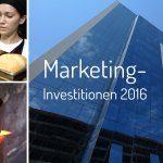 Marketing-Investitionen kleiner und großer Unternehmen in Deutschland.